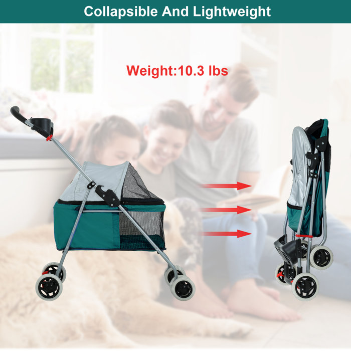 BestPet Folding Jogger Stroller & Reviews Wayfair